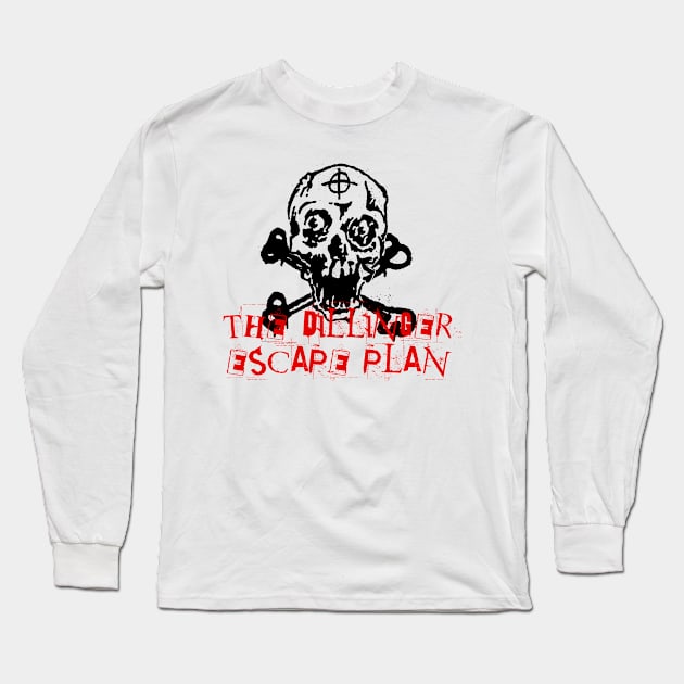 the dilinger skullnation Long Sleeve T-Shirt by tripanca mineral